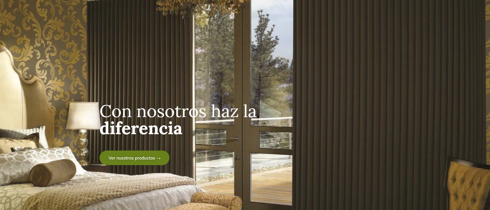 Captura del sitio Decogolf en producción