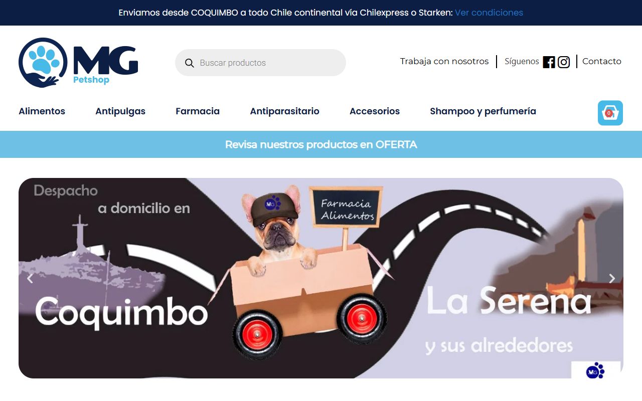 Screenshot de PetShop MG